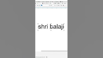 Corel draw me text ko UPPARCASE me kaise kare Shortcut key #new #viral #