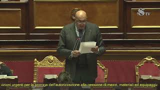 Comunicazioni del Ministro della Difesa Guido Crosetto al Senato