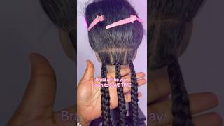 3 Braids Using My Signature Knotless Technique 💗 | Karnation Luxury Braids Tutorial