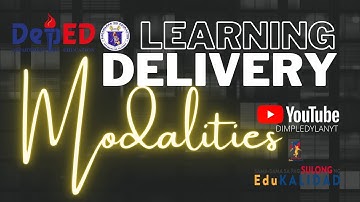 DepEd’s LEARNING DELIVERY MODALITIES |SIMPLENG PALIWANAG|  #DepEdLCP #LearningDeliveryModalities