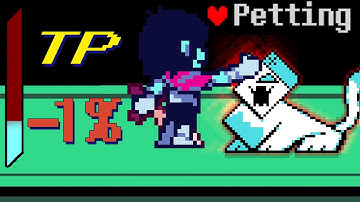 What if You ACT on a Negative TP? [Deltarune chapter 2]