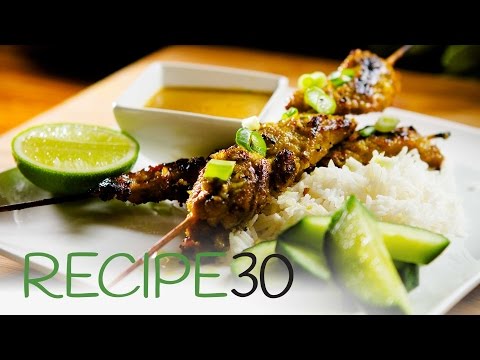 Chicken Satay Recipe - Indonesian Style
