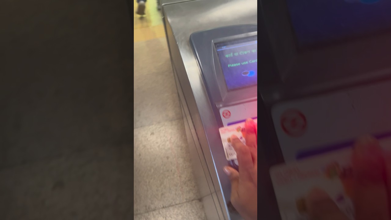 Atm card se delhi metro mai safar kre 