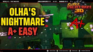 Super Meat Boy 3D Olha's Nightmare Level 11 A+ Guide
