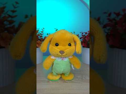 Мягкая игрушка Интерактивная собака Повторюшка Ходит на аккумуляторе 25 см, видео 1