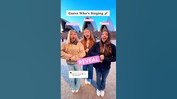 Guess who’s singing (Opera Edition) REVEAL! 👀😱🎤 | Triple Charm #shorts