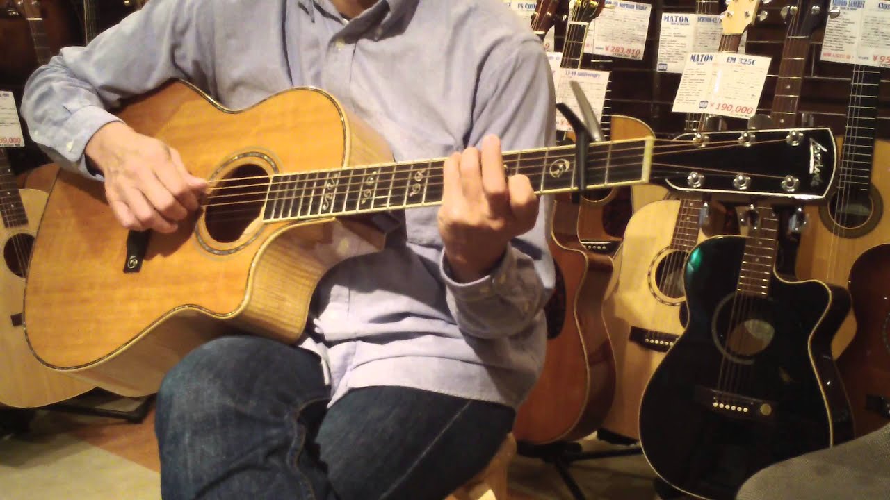 Dolphin Guitars - LARRIVEE LV-10M (Maple) Demo - Player 細川MASH