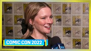 Lord of the Rings's Morfydd Clark Dishes on Elf Ear Prosthetics at Comic-Con 2022 | E! News