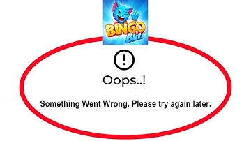 ✅How to Fix Bingo Blitz App Oops something Went Wrong Error on Android ✅