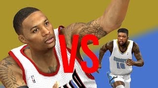Nba 2K Nate Robinson V.s Damian Lillard
