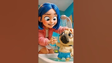 This PUG Takes a Mud BATH🙀🛁 #puppy #pug #pets #funny #comedy #comedyshorts #cute