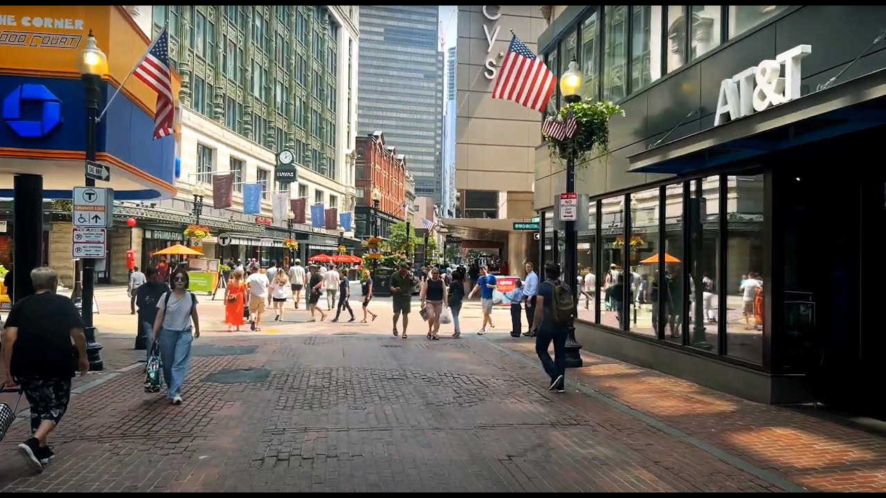 Saturday Walk - Washington Street, Boston