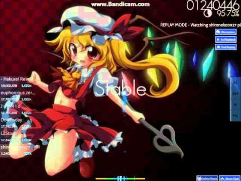[osu!]物凄い狂っとるフランちゃんが物凄いうた[Insane]　マウス