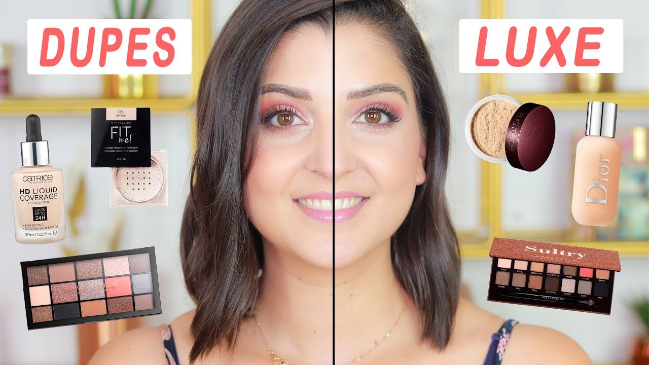 LUXE VS DUPES ! Et vous, vous voyez la différence ? (Dupes maquillage à connaitre !)