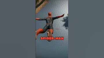 What happens when you dive into the Central Park lake in the Spiderman games? #spiderman2ps5