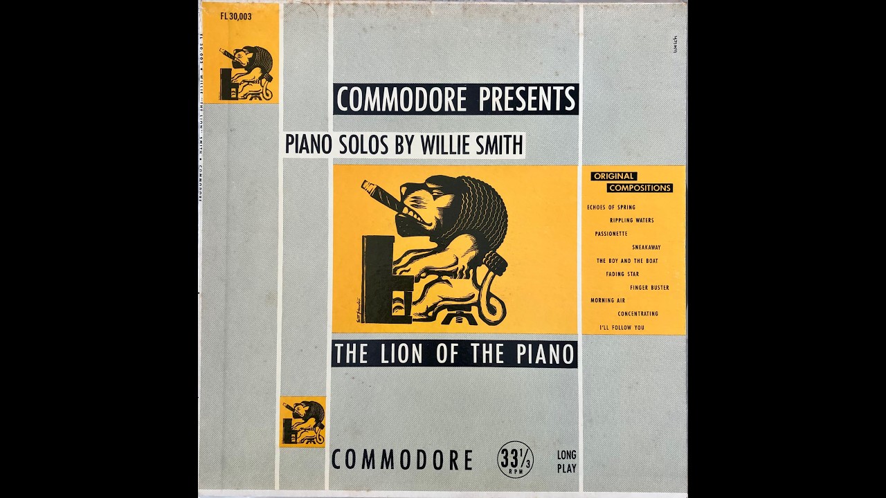 Willie Smith / The Lion of the Piano / FL 30,003 A