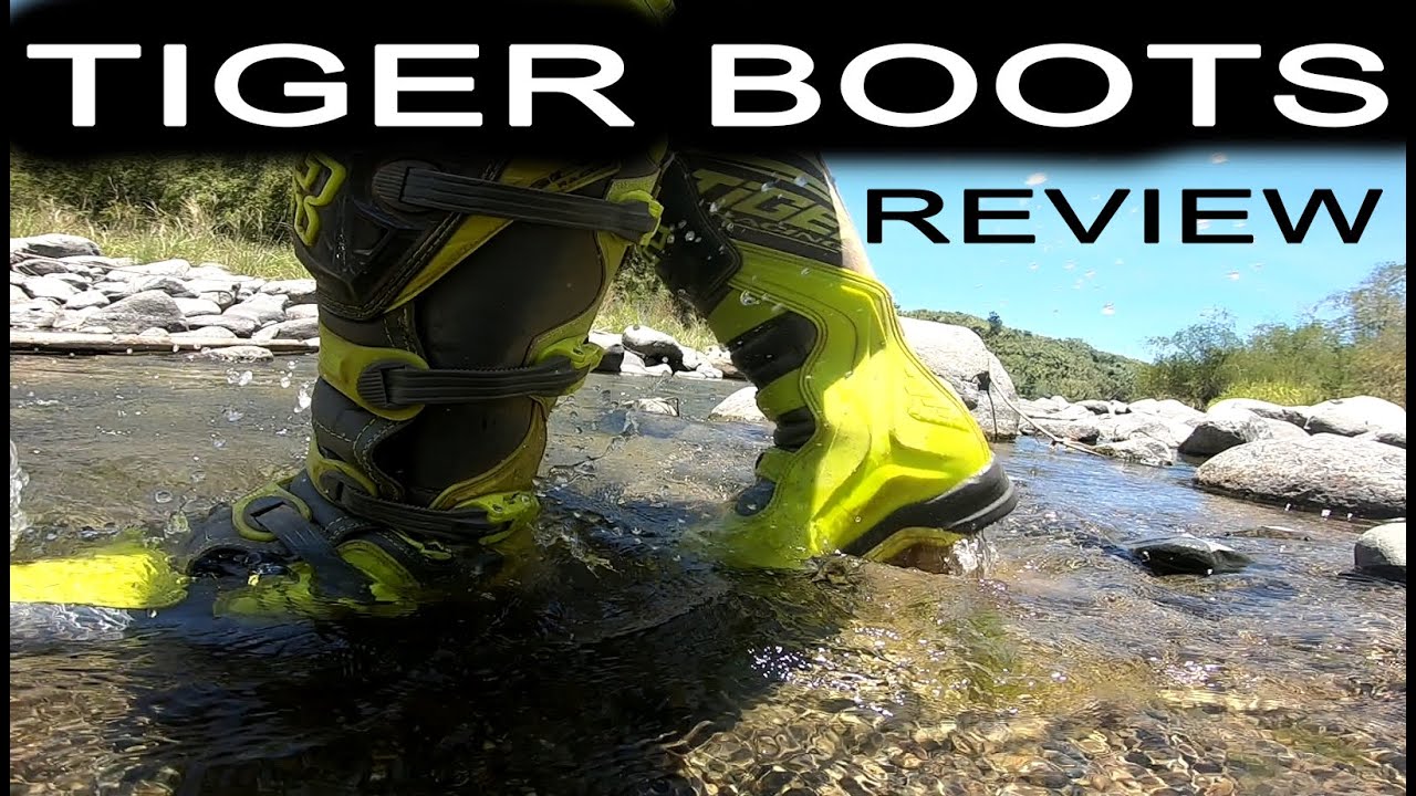 TIGER MX BOOTS INDEPTH REVIEW MOTOWORLD 