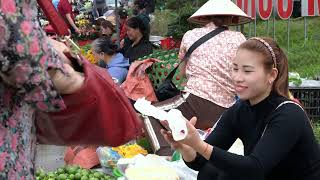 265 days of harvesting agricultural products to sell at the market. live with nature, triệu lily