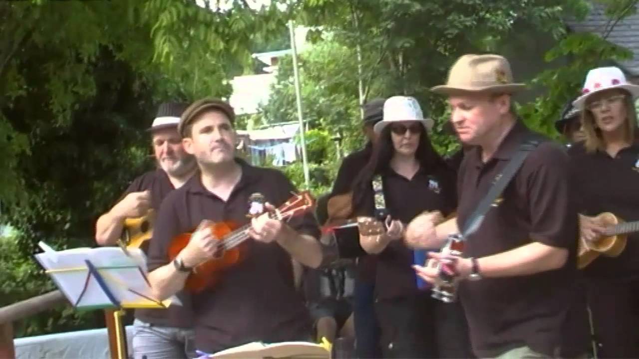 Plymouth ukulele players (the pups) at the brook inn YouTube