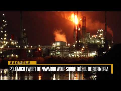 Polémico tweet de Navarro Wolf sobre el diésel que se produce en Barrancabermeja