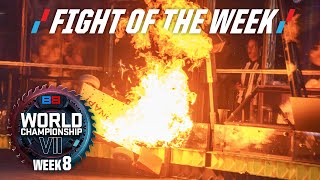 Battlebots Fight Of The Week: Free Shipping Vs. Hydra - From World Championship Vii