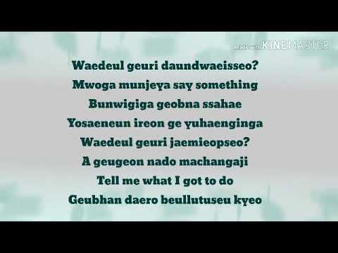 Zico Any Song 아무 너래 POP Lyrics