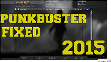 Call of duty 4 - PUNKBUSTER FIX 2015 [HD]