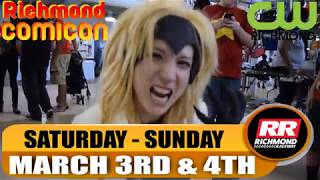 Richmond, VA Comic Con March 3-4, 2018!