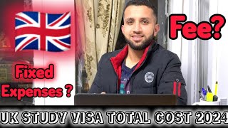 UK Study Visa Total Cost 2024? Total Expense  Uk Visa in 2024? UK ANA CHAHIYE YA Ni? #uk #viral