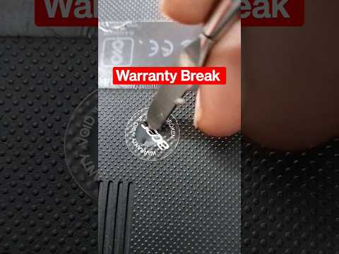 Laptop Warranty Break
