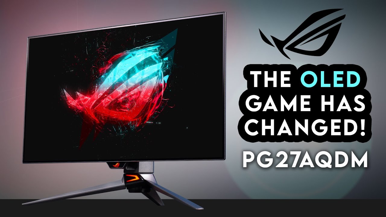 ASUS Republic of Gamers Swift OLED 26.5 1440p HDR 240 PG27AQDM