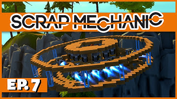 Scrap Mechanic - Ep. 7 - Wire Frame UFO Prototype! - Let