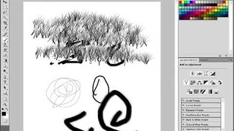 Photoshop Tutorial - Using The Paint Brush Tool