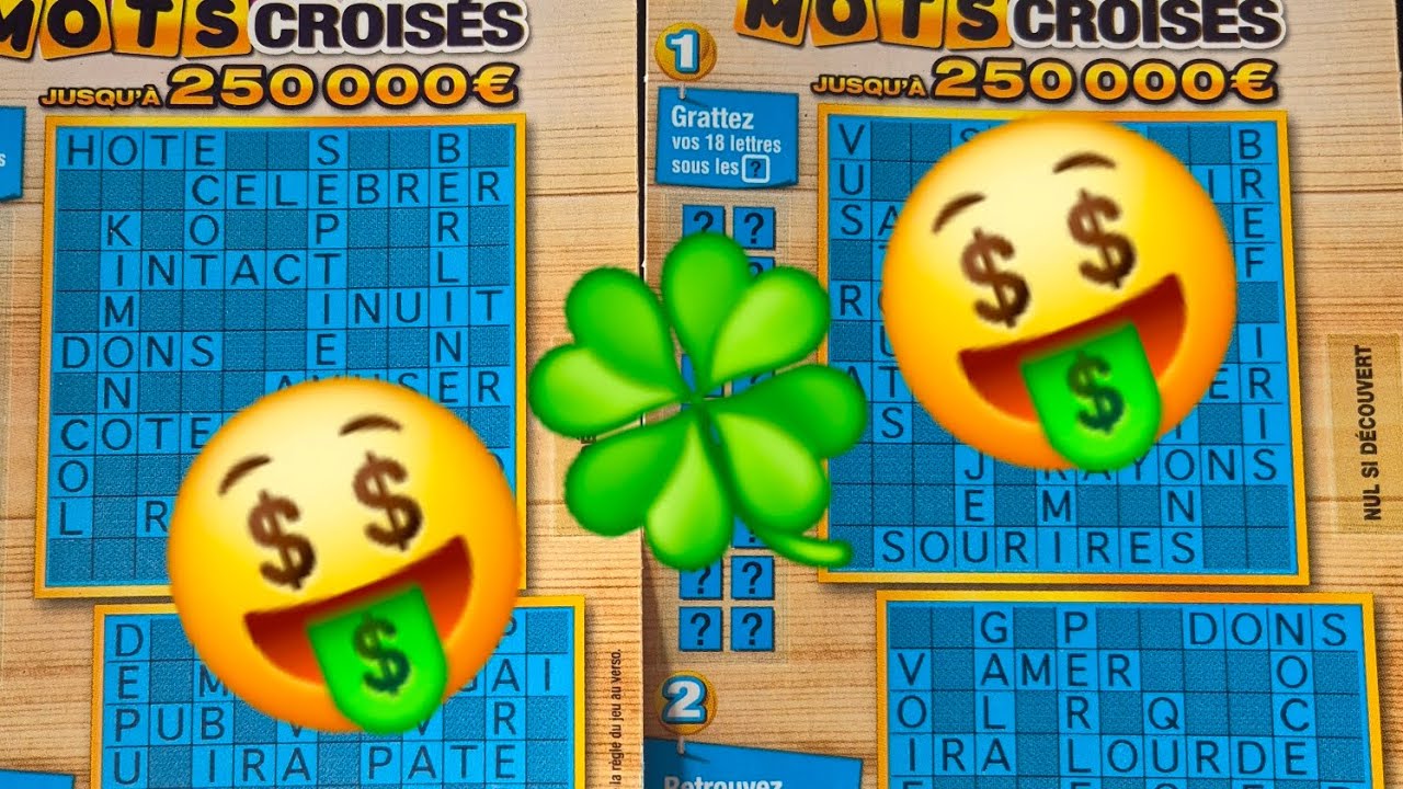 2 mots croisés à 5 euro gagnant ?