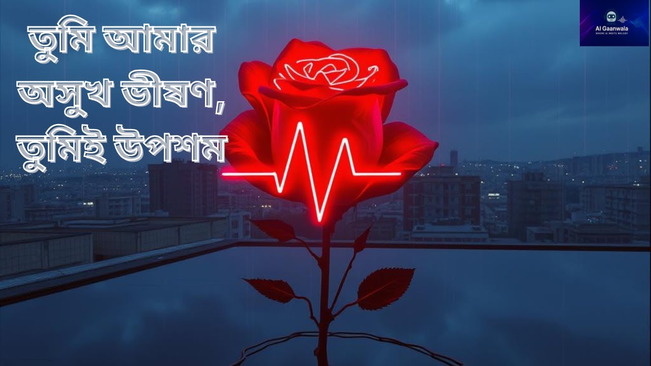 শান্তি কোথায়? | অশান্ত প্রেমের গান | Bengali Sad Song | Toxic Love Poetry | AI Gaanwala