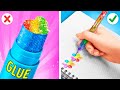 AWESOME ART HACKS|| Rich vs Poor! Extreme Challenge From TikTok and Viral Hacks By 123GO Like!
