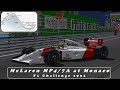 McLaren MP4/7A - Circuit de Monaco. [F1 Challenge 1992] + new CAM file link