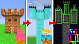 DE TORRE SECRETA NOOB A TORRE SECRETA PRO NO MINECRAFT !