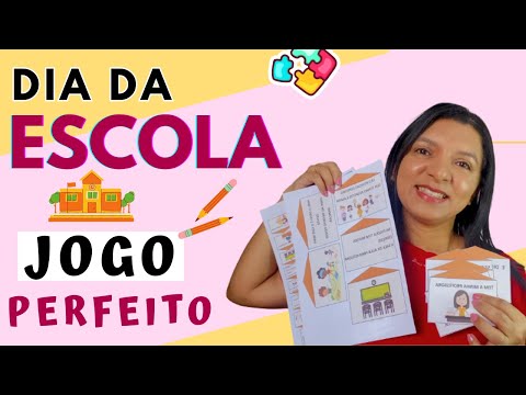 Dia da Escola / Jogo Lúdico - O Caminho até a Escola [1º ao 5º ano] Professor em Sala
