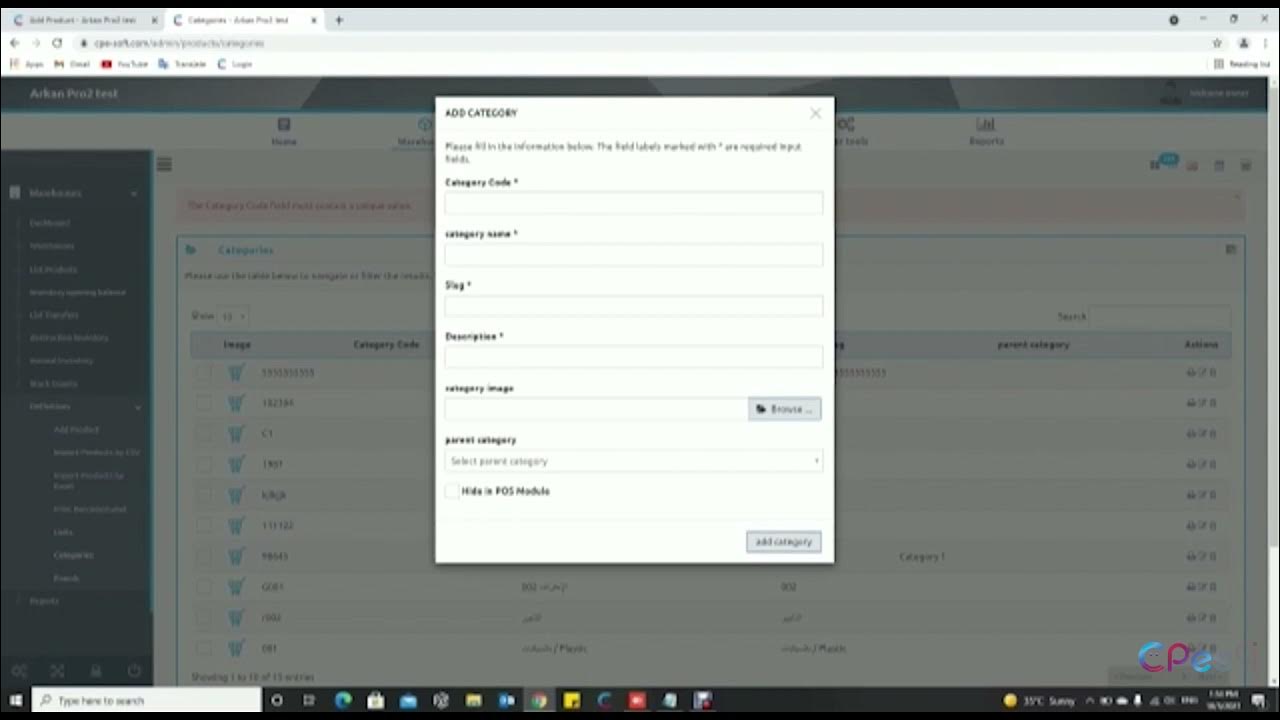 How to use Cpe platform (login & Warehouses) YouTube