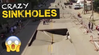 Sinkholes & Collapsing Roads, They Can Strike At Any Time!