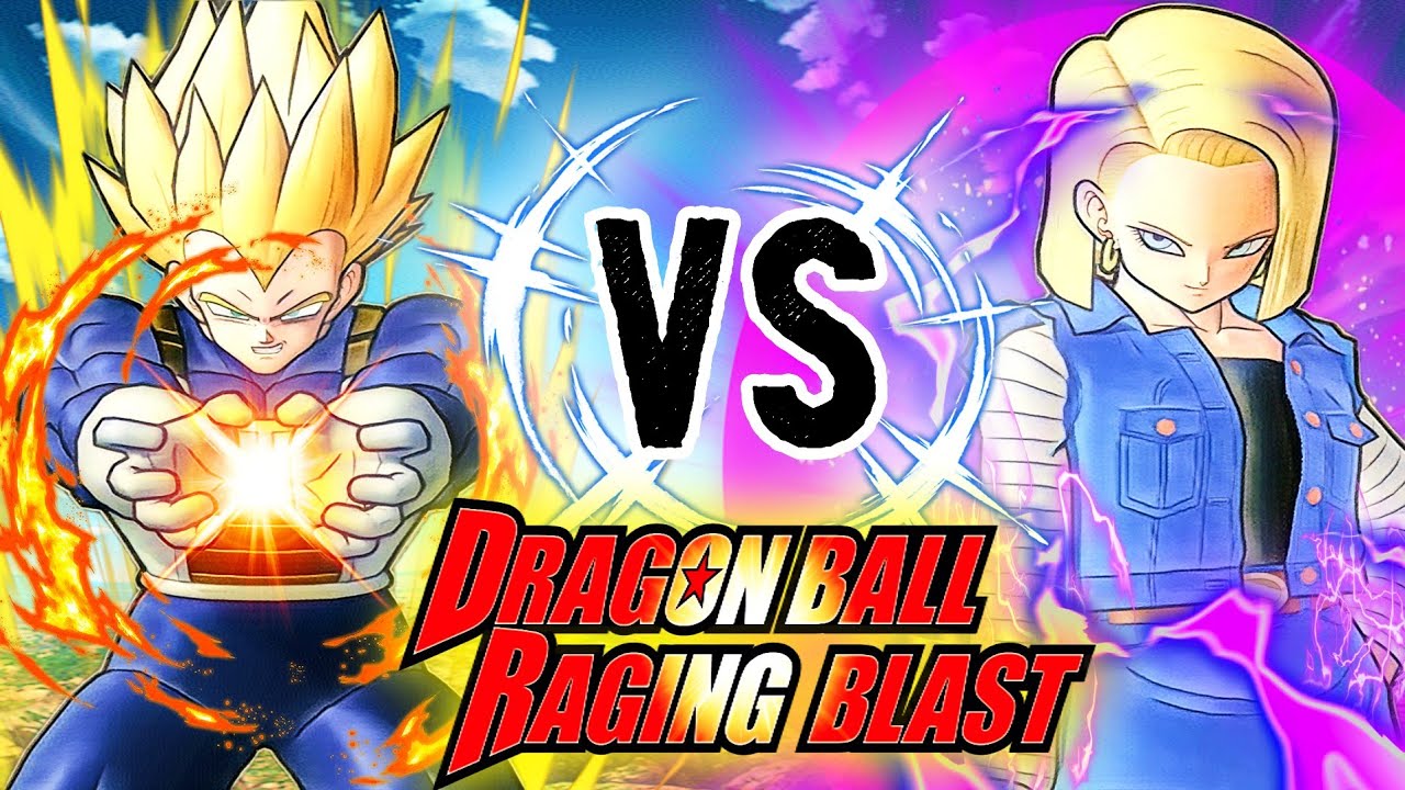 Dragon Ball: Raging Blast Fight Request - Super Vegeta vs Android 18 ...