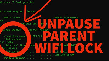 How To Unpause Parents WiFi Lock