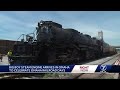 Big Boy Steam Engine arrives in Omaha to celebrate Railroad Days