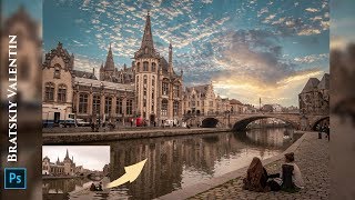 Замена неба в фотошопе сс Замена неба в фотошопе сс
