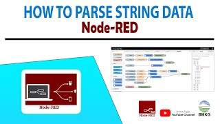 How To Parse String Data - Node Red