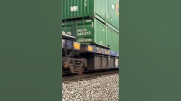 The great big rolling railroad trails on a NS intermodal train!