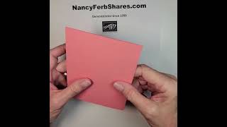 Scoring and Folding Cardstock