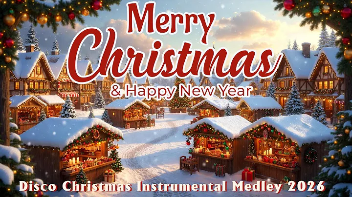 Disco Christmas Instrumental Medley 2026 ❄⛄ Holiday Remix | HAPPY NEW YEAR #discochristmas