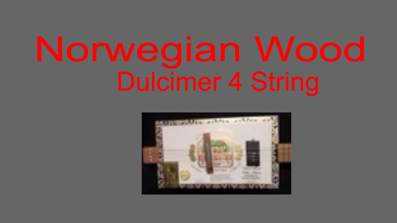 Norwegian Wood Dulcimer Cigar Box Guitar YouTube